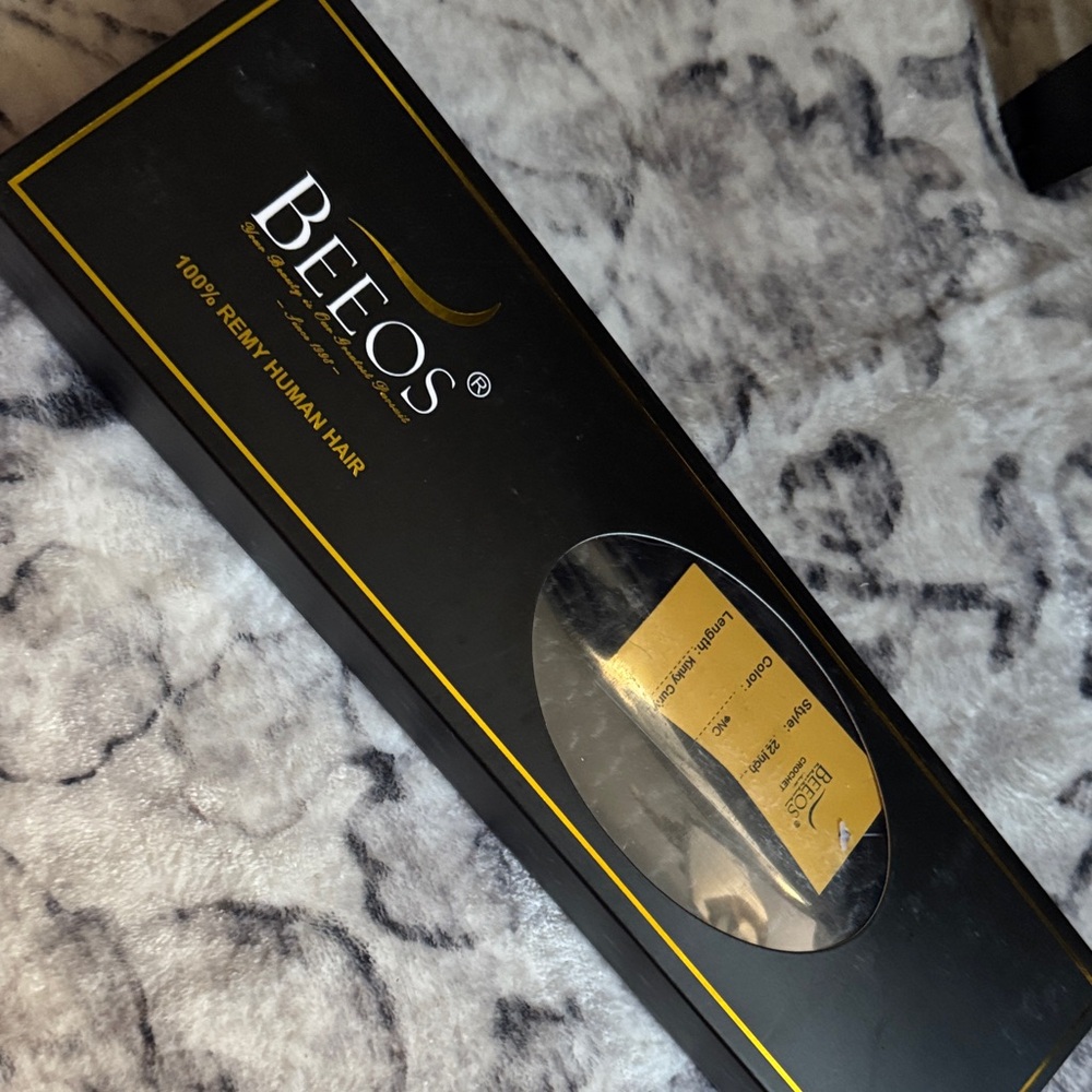 ✨ Brand New BEEOS Kinky Curly Crochet Hair – 22 Inch, 160g ✨
- Natural Black